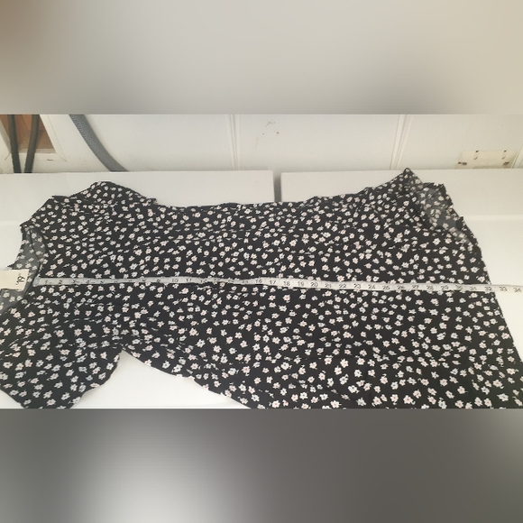 NWT black flowy George brand dress - size large - Picture 6 of 6